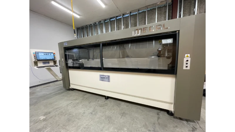 CNC profile machining centres 4axes mecal nike installation 4