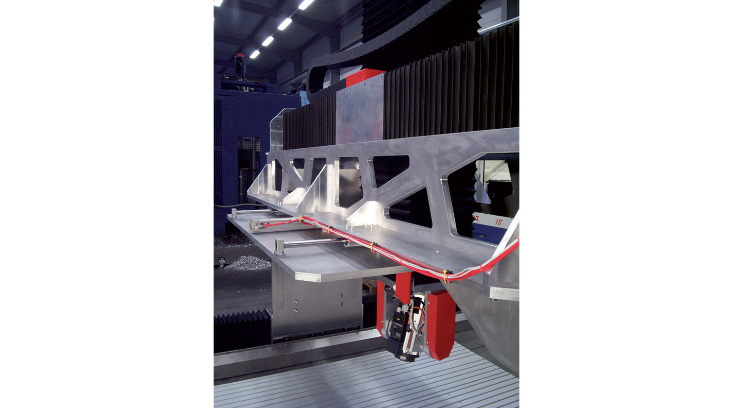 INT gantry CNC Imes Icore MMF side rail
