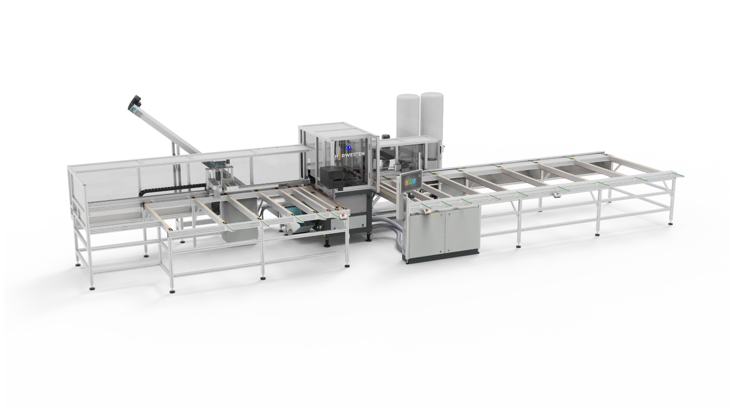 int machinery PVC vinyl window cutting centre thorwesten ASZ main