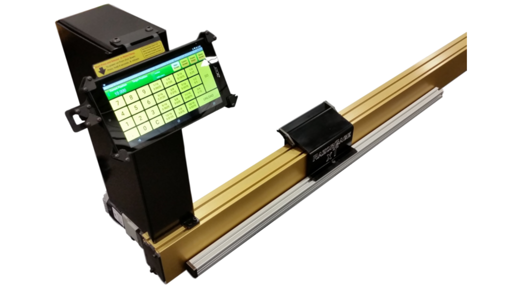 int machinery aluminum length stop positioner razorGage xT android main