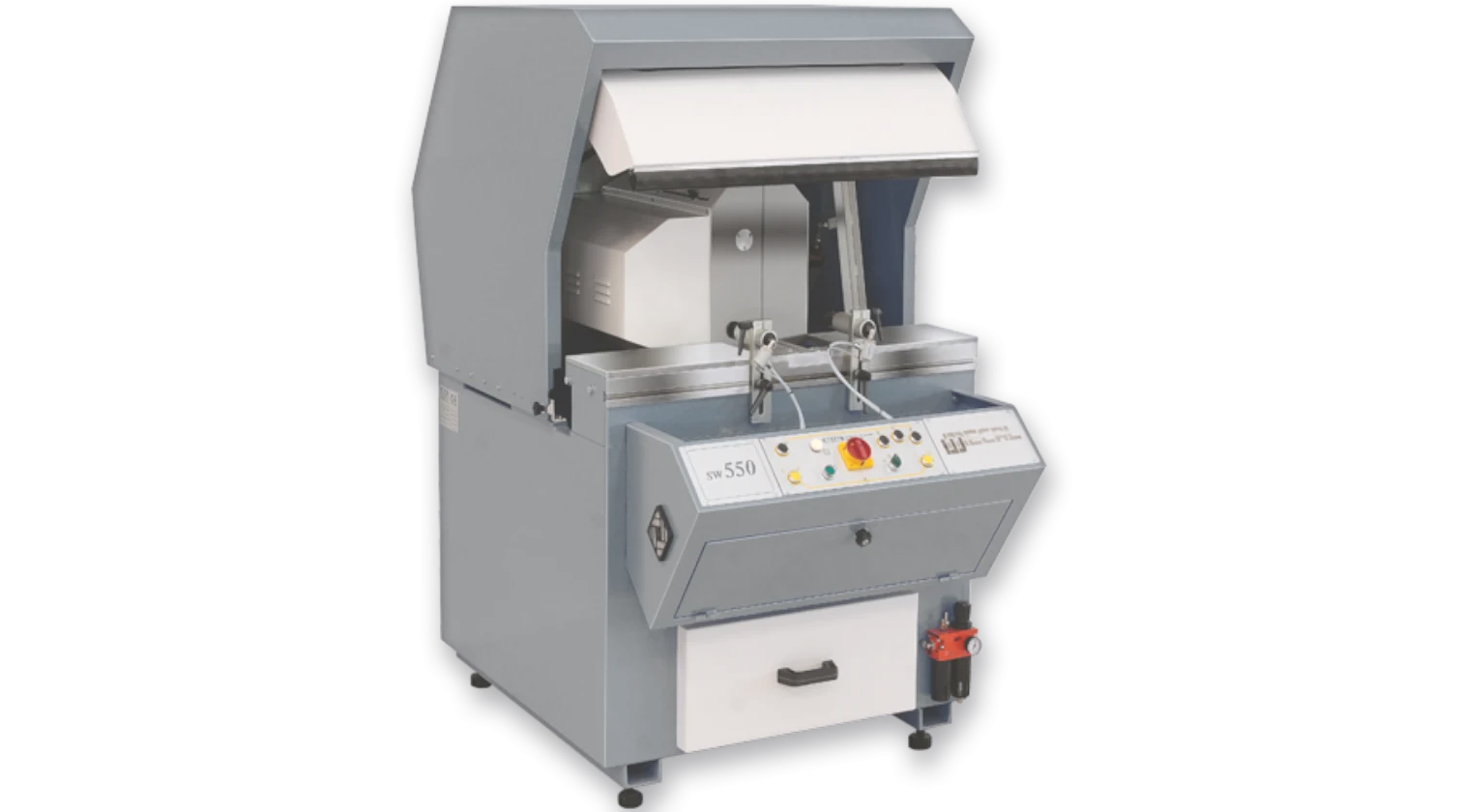 int machinery single head saw back cut saw Mecal SW550 Plus main