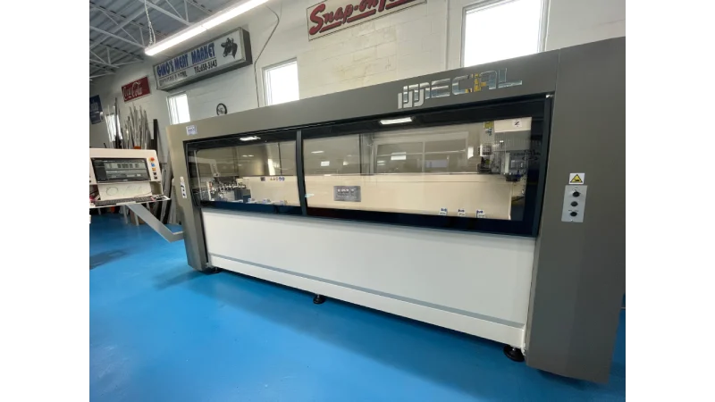 CNC profile machining centres 4axes mecal nike installation 1