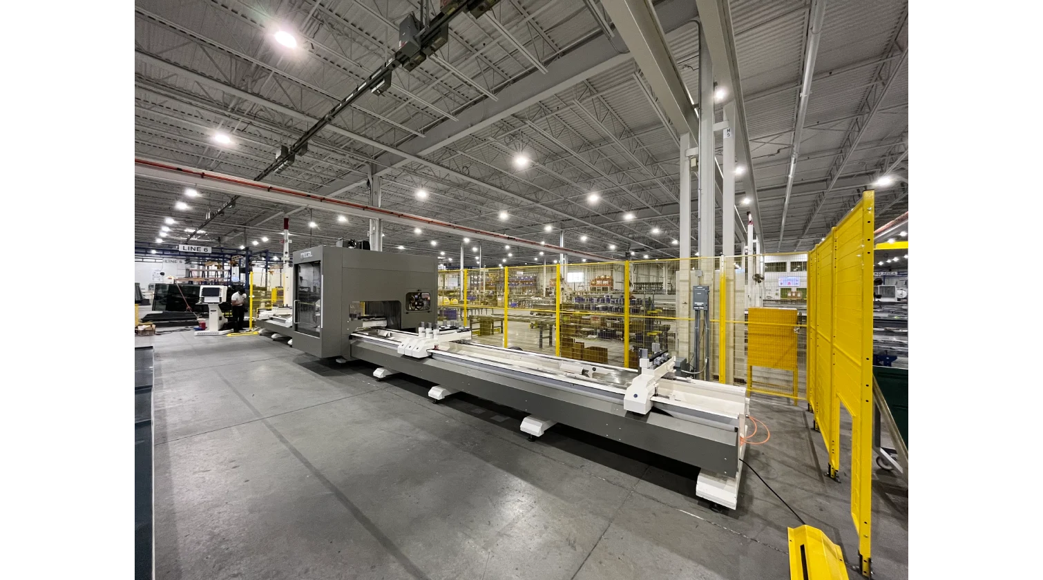 CNC profile machining centres 5axes mecal geos installations 1