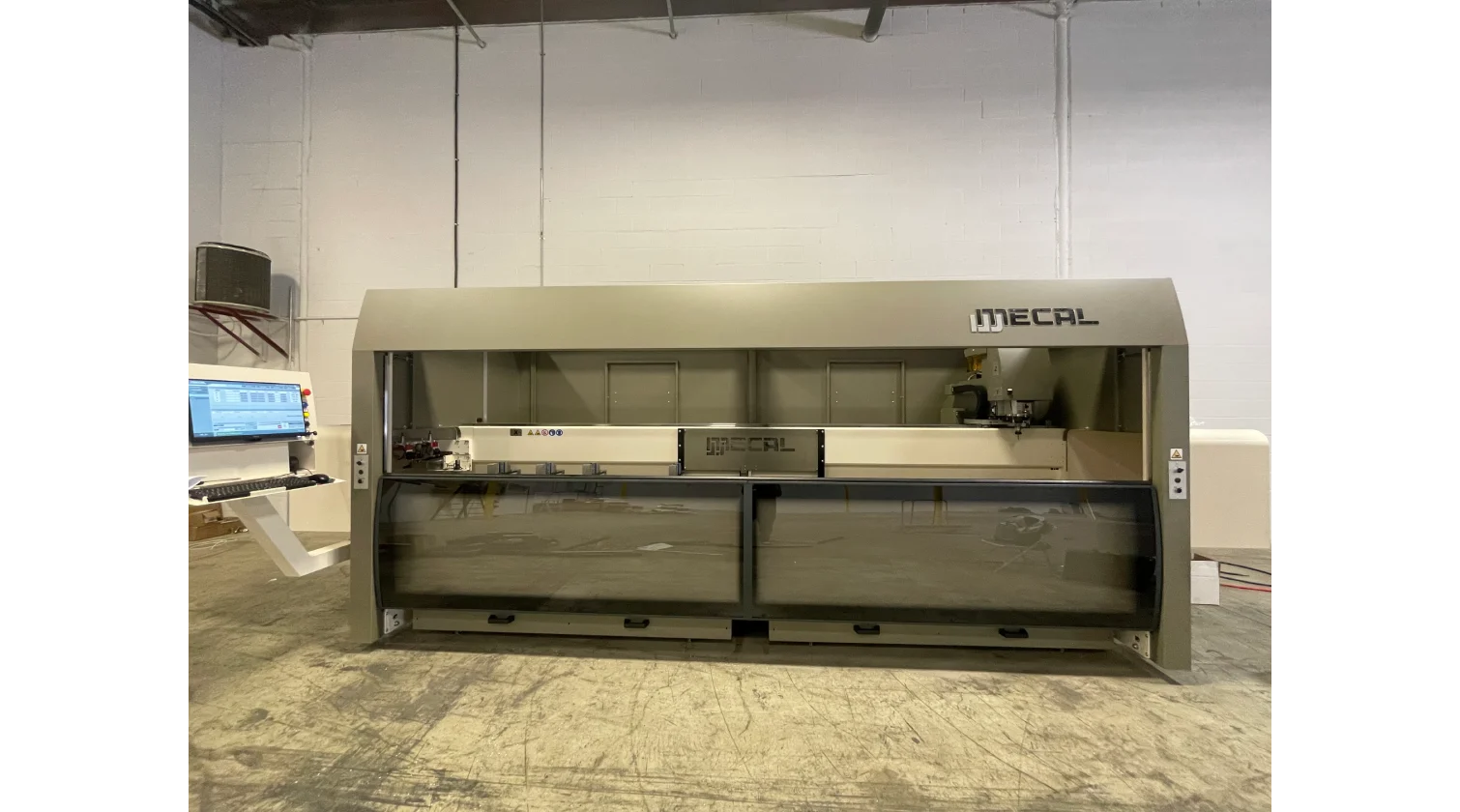 int machinery CNC profile machining centres 4axes mecal kosmos installation 2