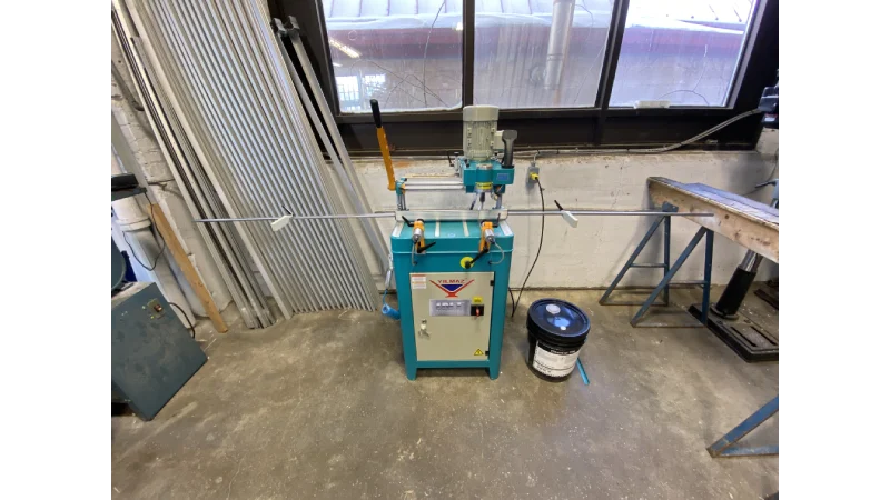 int machinery aluminum copy router yilmaz FR 221 S installation 1