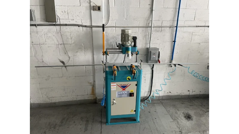 int machinery aluminum copy router yilmaz FR 221 S installation 2