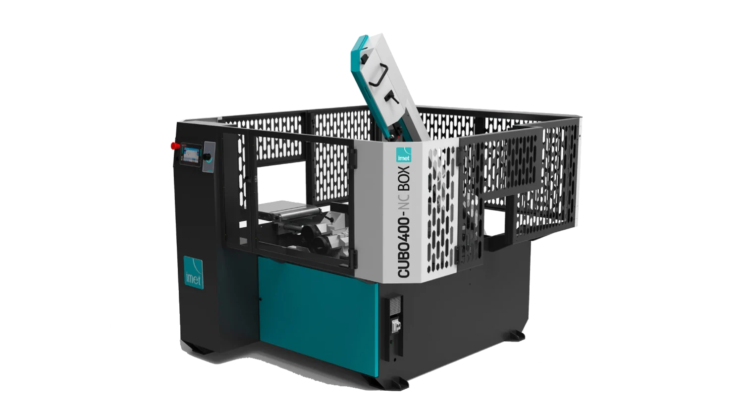 int machinery automatic band saw IMET CUBO 400 main