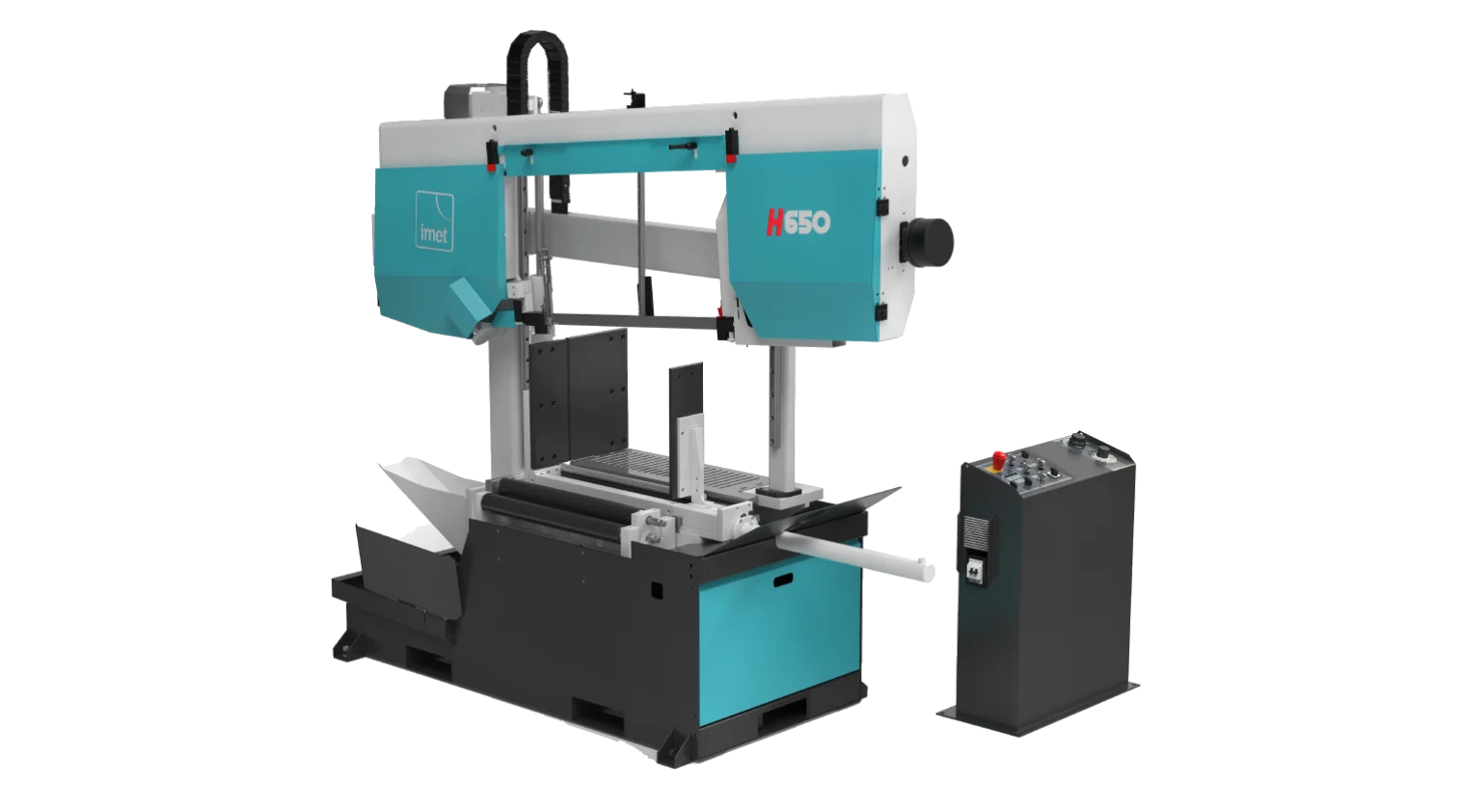 int machinery semi automatic band saw IMET H 650 main