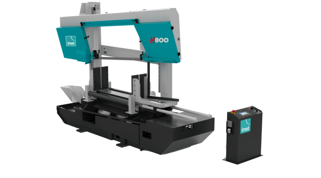 int machinery semi automatic band saw IMET H 800 main