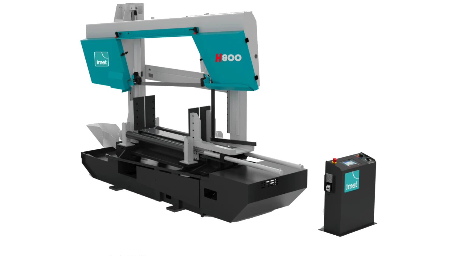 int machinery semi automatic band saw IMET H 800 main