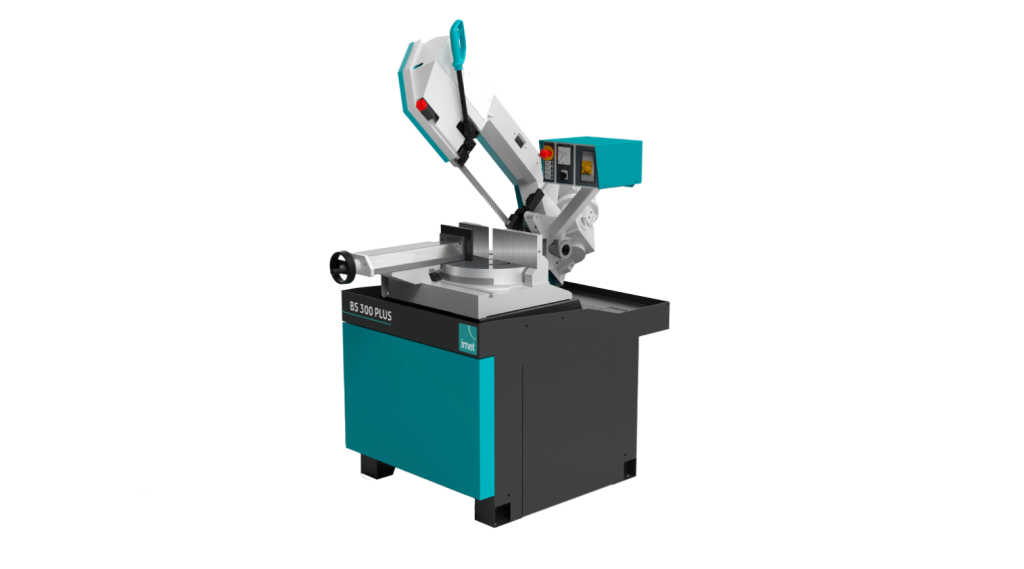 int machinery steel manual band saw IMET BS 300 main