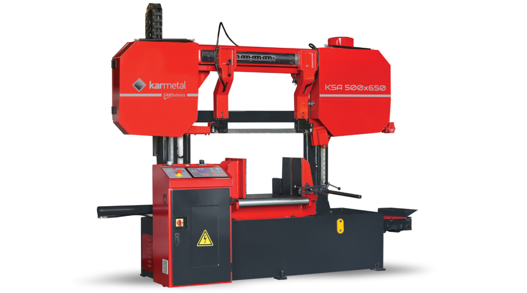 int machinery semi automatic band saw karmetal ksa 500 650 main