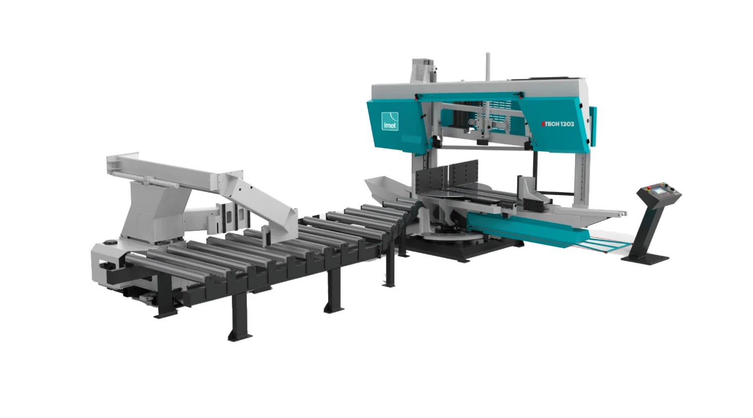 int machinery steel automatic band saw IMET KTECH 1202 main