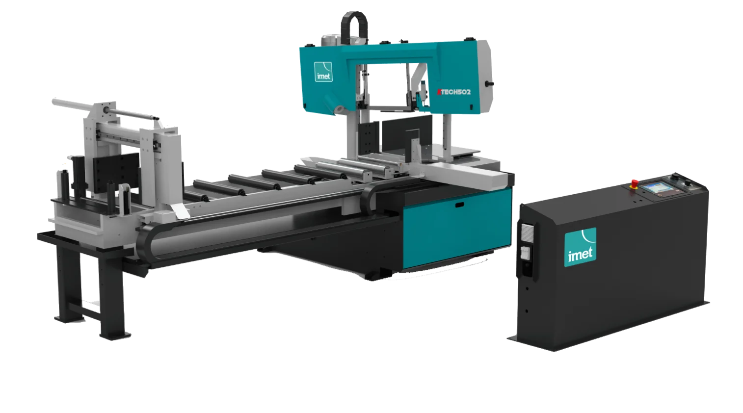 int machinery steel automatic band saw IMET KTECH 502 main