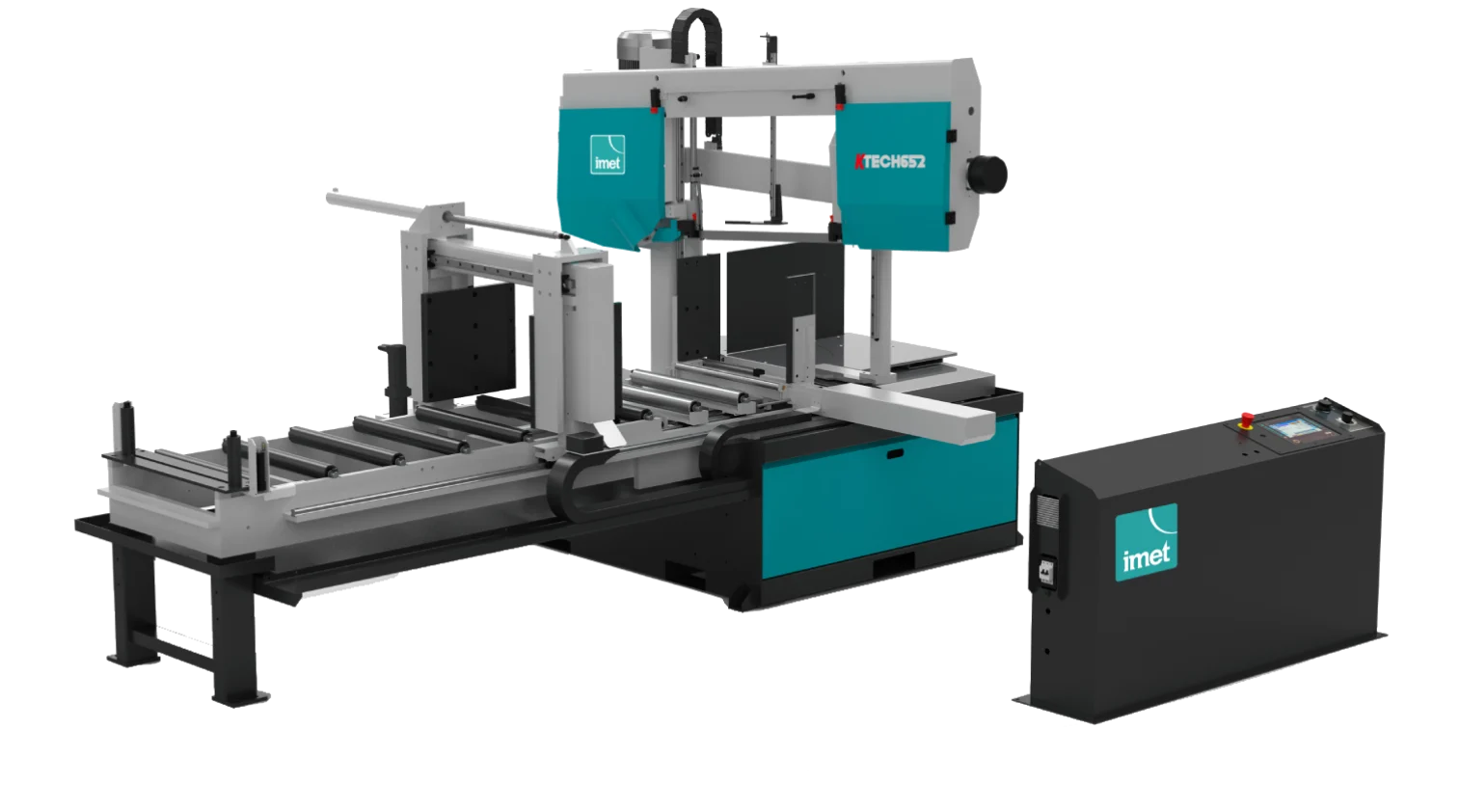 int machinery steel automatic band saw IMET KTECH 652 main