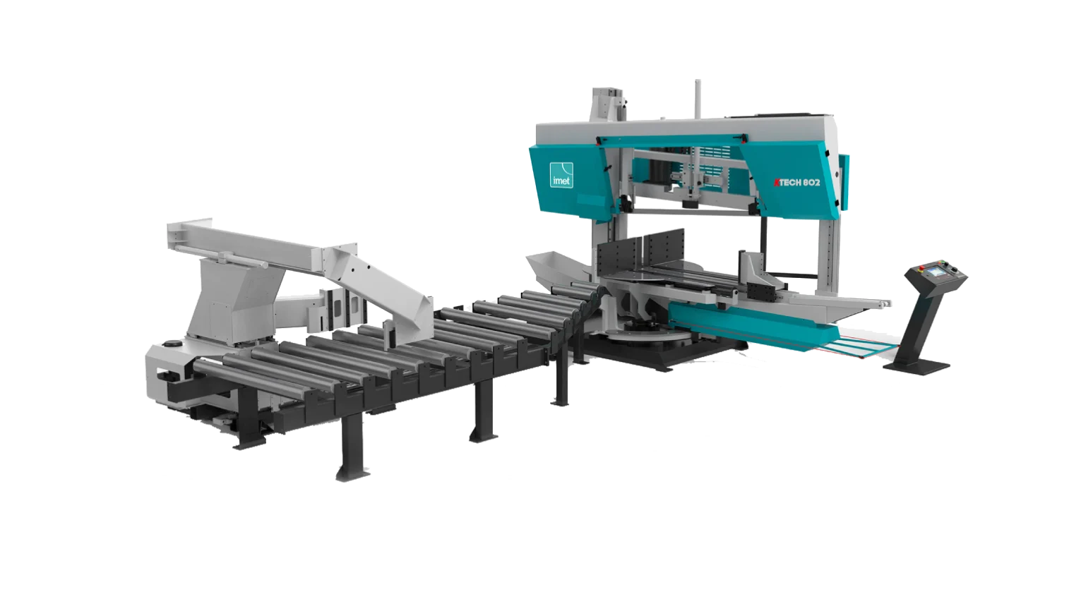 int machinery steel automatic band saw IMET KTECH 802 main