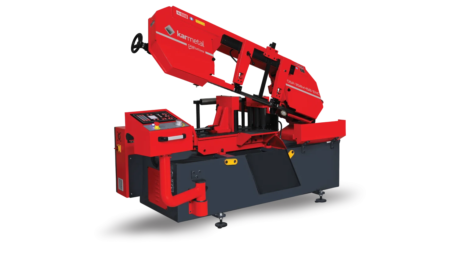 int machinery steel automatic band saw karmetal osa 350x450 enc main