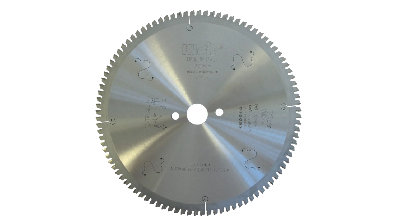 int machinery aluminium saw blades negative main