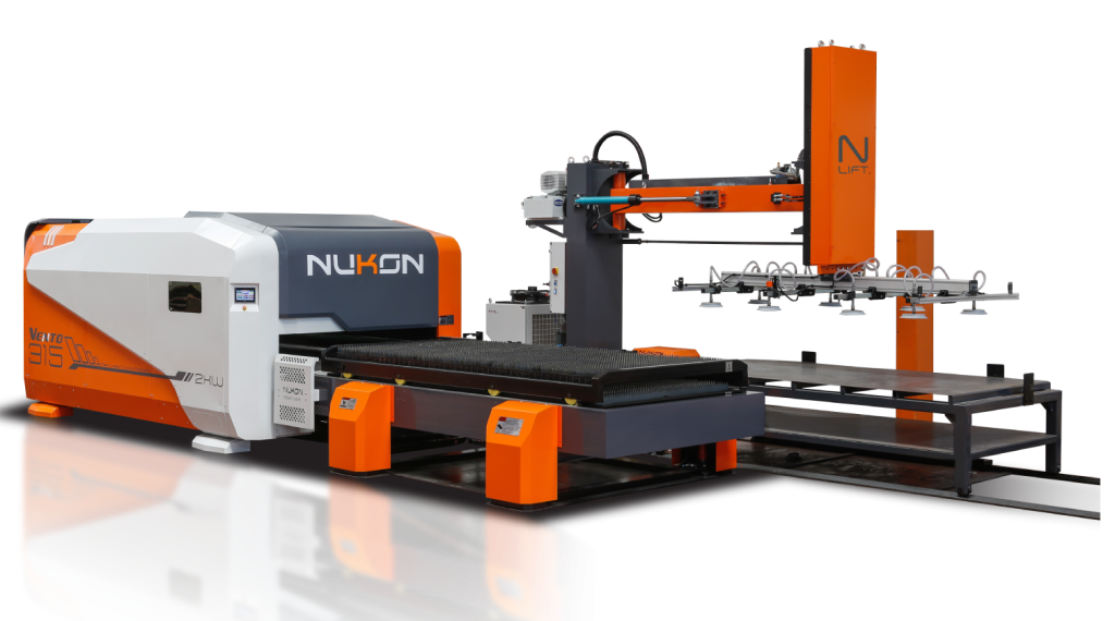 int machinery laser cutting machines automation systems nukon n lift main