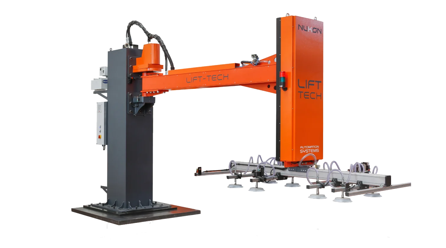 int machinery laser cutting machines automation systems nukon n lift tech main
