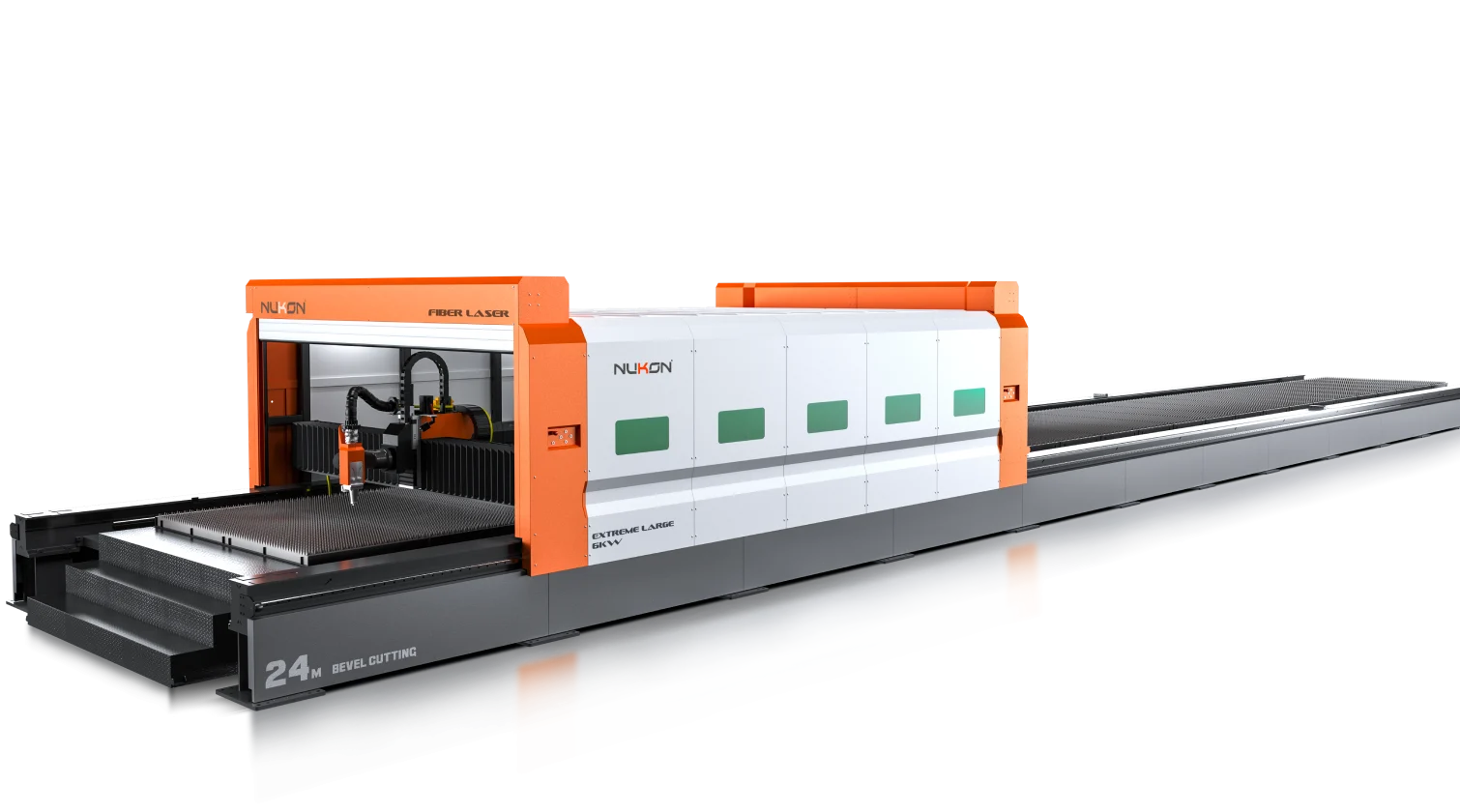 int machinery metal laser cutting machine sheet metal nukon bevel cutting extreme large main