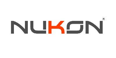 nukon black white logo